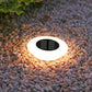 Solar Pathway Lights Set of 4 with Automatic Dusk-to-Dawn Sensor and Dual Color Options