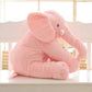 Soft Elephant-Shaped Comfort Pillow for Gentle Support During Rest and Playtime