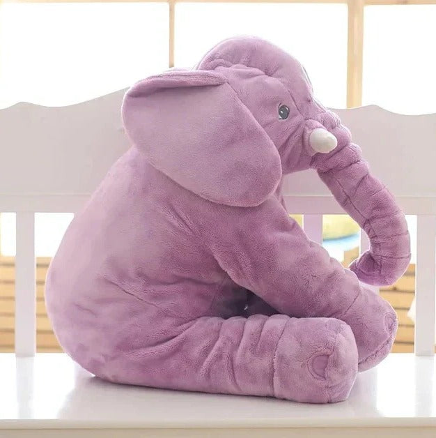 Soft Elephant-Shaped Comfort Pillow for Gentle Support During Rest and Playtime