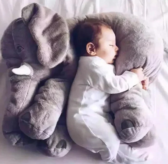 Soft Elephant-Shaped Comfort Pillow for Gentle Support During Rest and Playtime