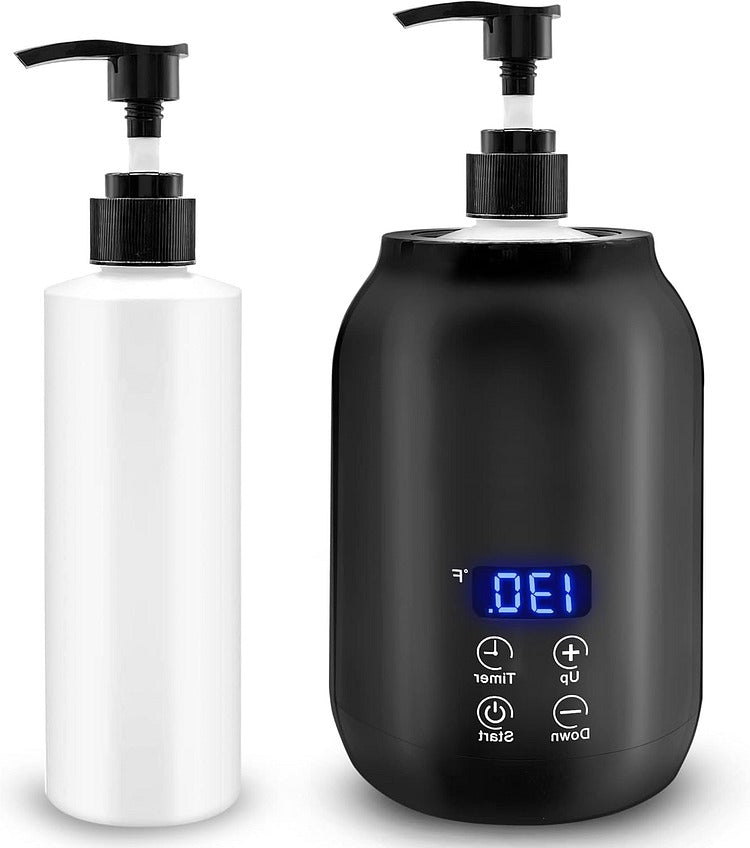 Electric Massage Oil Warmer with 360 Degree Heating and Digital Temperature Control