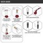 Wine Bottle Opener Set with Air Pressure Needle and Foil Cutter, Aeration Pourer