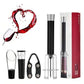 Wine Bottle Opener Set with Air Pressure Needle and Foil Cutter, Aeration Pourer
