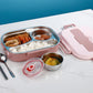 Insulated Multi-Compartment Thermal Lunch Storage Container