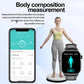 Large-Display Smartwatch with Monitoring, Connectivity, and Daily Assistance Functions