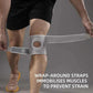 Knee Brace With Joint Alignment and Stabilized Movement Support