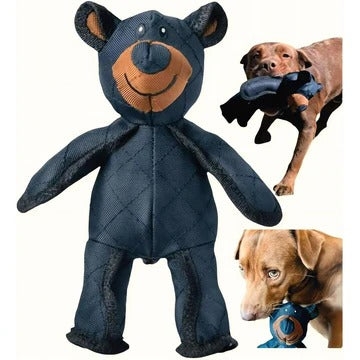 Indestructible Interactive Bear Toy for Heavy Chewers