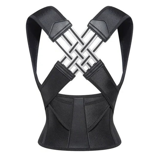 Adjustable Posture Support Brace for Everyday Back and Shoulder Alignment