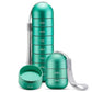 Seven-Day Portable Pill Organizer for Travel and Daily Use