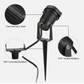 10Pcs LED Low Voltage 12V 5W Landscape Light 3000K Garden Outdoor Spotlight IP65 allveramart