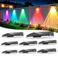 8x Solar Powered LED Lights Door Fence Wall Outdoor Garden Yard Lamp Waterproof allveramart
