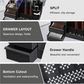 Mens Organizer,Cologne Organizer for Men,Perfume Organizer,Cologne Stand,Perfume Stand,Organizador de Perfumes,Bathroom Countertop Storage,Shelf for Bathroom Counter,Easter Gifts for Men allveramart