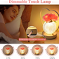 AMWGIMI Sunflowers Flower Lamp,Rechargeable Cordless Touch Table Lamp,3-Colour Infinitely Dimming Small Night Light,Festival Restaurant Bedroom Bar Coffee Shop Birthday Gifts for Women Mom allveramart