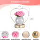 AMWGIMI Sunflowers Flower Lamp,Rechargeable Cordless Touch Table Lamp,3-Colour Infinitely Dimming Small Night Light,Festival Restaurant Bedroom Bar Coffee Shop Birthday Gifts for Women Mom allveramart
