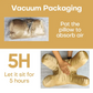 Face Massage Pillow with Washable Silk Pillowcase, Soft High-Quality Beauty Pillow with Plush Silky Polyester Filling for Ultimate Sleeping Comfort allveramart