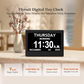 7'' Dementia Clock For Seniors, Large Display Digital Clock With Date, Time, Day Of Week for Elderly, Memory Loss, Alzheimer, 1024*600P HD, 10 Reminders & 6 Alarms, Auto Dimming & DST, Remote Control allveramart