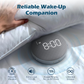 REACHER Super Loud Vibrating Alarm Clock for Heavy Sleepers Adults & Teens, Cordless Under-Pillow Bed Shaker Alarm, Rechargeable Battery Powered Travel Clock, Auto-Dim Display allveramart