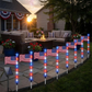 8-Piece Flag Light Set – 4th of July Decorations with 8 Lighting Modes – Ideal for Independence Day Pathways, Gardens, and Yard Decor allveramart