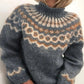 Wool Turtleneck Sweater with Dual Fiber Insulation and Full Neck Coverage