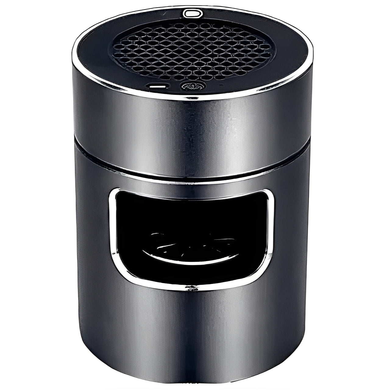 Smokeless Ashtray with Three Speed Fan and Built In Lighter, Magnetic Filter