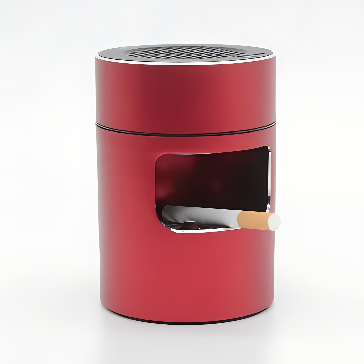 Smokeless Ashtray with Three Speed Fan and Built In Lighter, Magnetic Filter