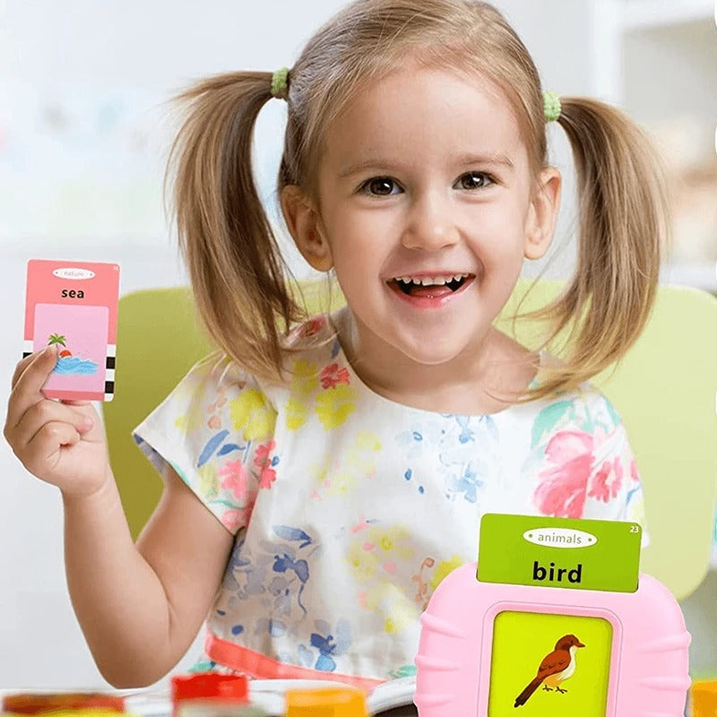Talking Flash Cards for Educational Learning and Skill Building