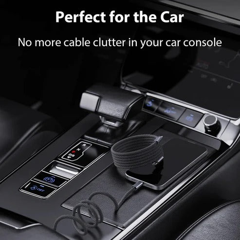 Magnetic Anti-Tangle Braided Charging Cable