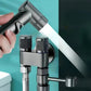 Wall Mounted Bidet Sprayer with Brass Construction and Pressure Control Handle