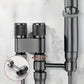 Wall Mounted Bidet Sprayer with Brass Construction and Pressure Control Handle