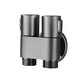 Wall Mounted Bidet Sprayer with Brass Construction and Pressure Control Handle