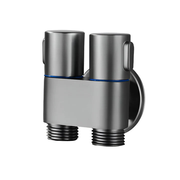 Wall Mounted Bidet Sprayer with Brass Construction and Pressure Control Handle