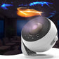LED Film Disc Projector with 13 Space Discs and Silent 360 Rotation
