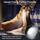 Wearable Shoulder LED Light with Dual Bendable Arms and Adjustable Brightness