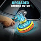 Orbital Car Polisher with Dual Battery System and 4 Interchangeable Pads, 6 Inch