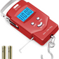 Dr.meter Fish Scale Luggage Scale Fishing Gear - 110lb Backlit LCD Display Digital Scale with Built-in Measuring Tape - Fishing Scale with 2 AAA Batteries, Pocket Size - Fishing Gifts for Men allveramart