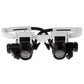 Magnifying Glasses with LED Lighting and Interchangeable Lenses