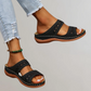 Women's Platform Sandals with Arch Support and Adjustable Straps for Summer
