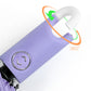 Button Activated Umbrella with 360 Degree Rotating Handle and Hook Storage Design
