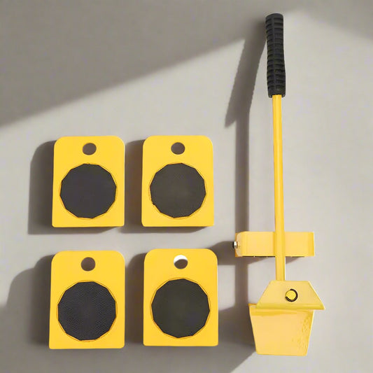 Furniture Lifting Lever with Non-Scratch Sliding Pads and 330lb Capacity