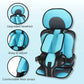 Child Protection Booster Cushion Seat with Integrated Safety Harness for Car Travel
