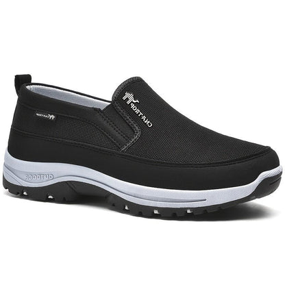 Men's Dress Shoes with Water Resistant Construction and Supportive Sole