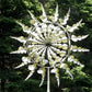 Anti-Rust Outdoor Kinetic Metal Windmill Spinner for Garden Decoration