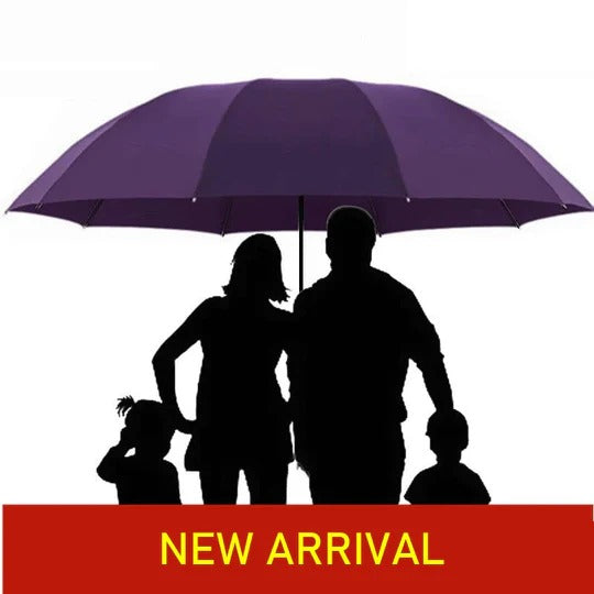 Super Large Folding Umbrella for Rain and Sun Protection