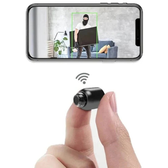 Small WiFi Security Camera Night Vision Wireless HD