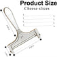 Adjustable Cheese Slicer for Even and Controlled Food Preparation