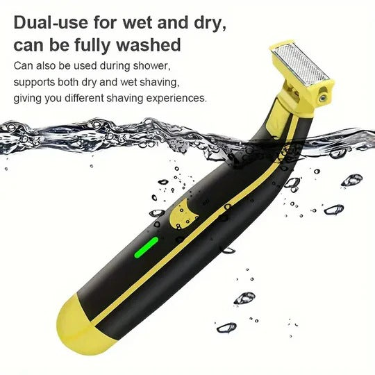 Men’s Rechargeable Wet and Dry Electric Shaver and Trimmer for Grooming Use