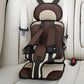 Child Protection Booster Cushion Seat with Integrated Safety Harness for Car Travel