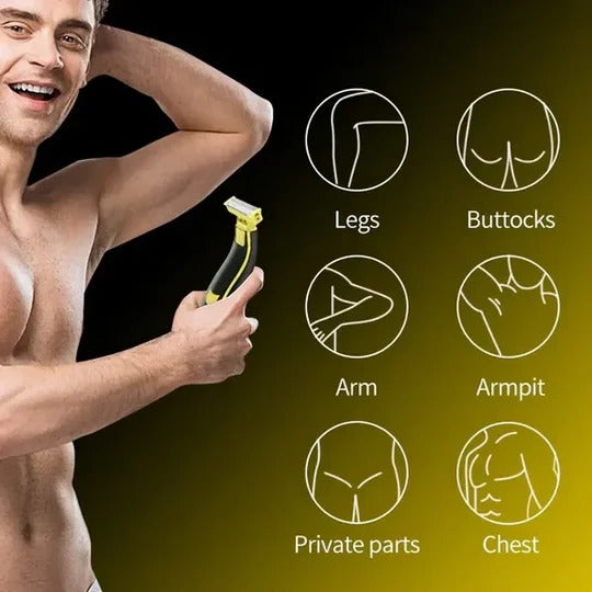 Men’s Rechargeable Wet and Dry Electric Shaver and Trimmer for Grooming Use
