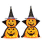 Collapsible Lighted Pumpkin Decorations for Indoor and Outdoor Halloween Display