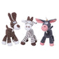 Reinforced Plush Dog Toy with Built-in Squeaker and Pet-Safe Inner Core